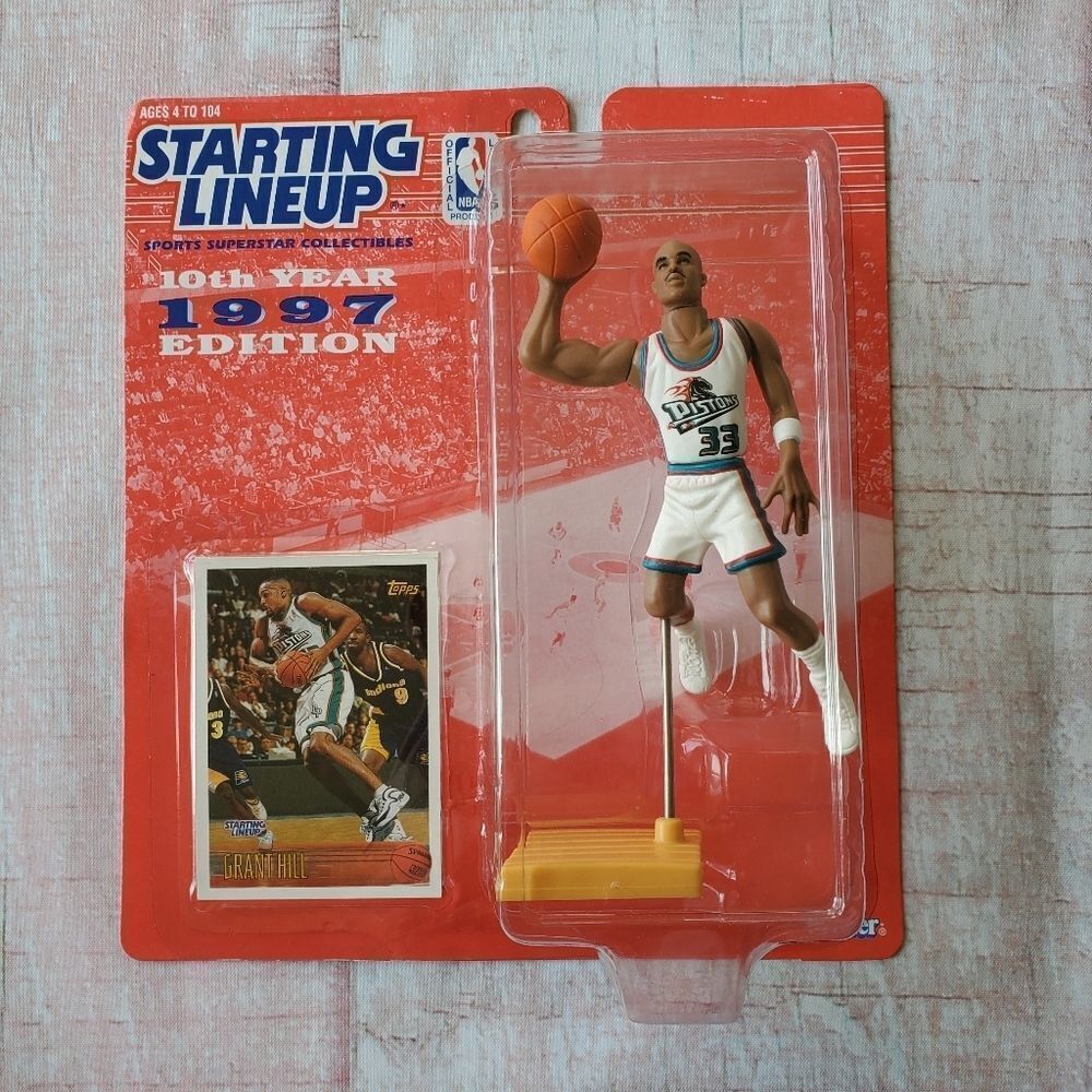 💙NIB Grant Hill 1997 Edition Starting Lineup